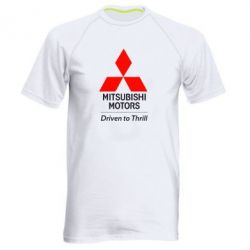 Мужская футболка для спорта Mitsubishi Motors - PrintSalon