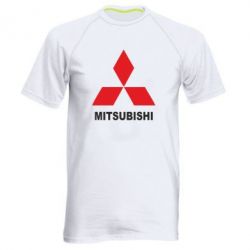 Мужская футболка для спорта MITSUBISHI - PrintSalon