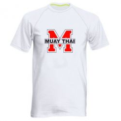 Мужская футболка для спорта Muay Thai Big M - PrintSalon