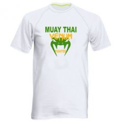 Мужская футболка для спорта Muay Thai Venum Fighter - PrintSalon