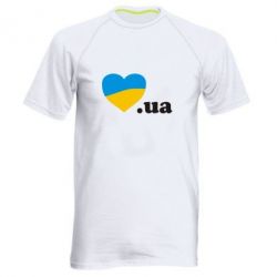 Мужская футболка для спорта Народився в Україні - PrintSalon