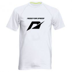 Мужская футболка для спорта Need For Speed Logo - PrintSalon
