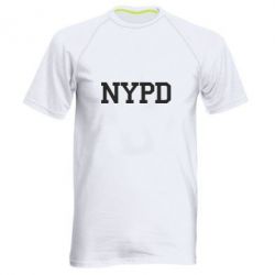Мужская футболка для спорта NYPD - PrintSalon