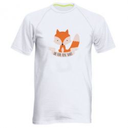 Чоловіча футболка для спорту Of for fox sake - PrintSalon