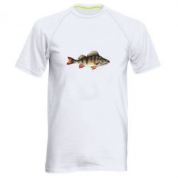 Мужская футболка для спорта Окунь - PrintSalon