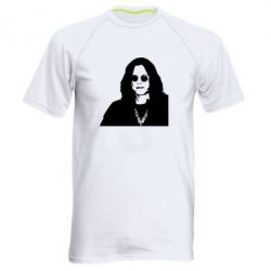 Мужская футболка для спорта Ozzy Osbourne face - PrintSalon
