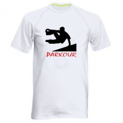 Чоловіча футболка для спорту Parkour Run - PrintSalon