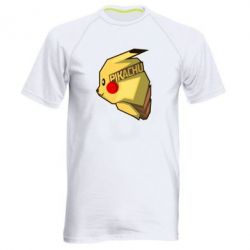 Мужская футболка для спорта Pikachu - PrintSalon