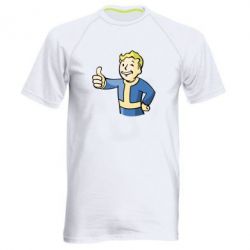 Мужская футболка для спорта Pip boy fallout - PrintSalon