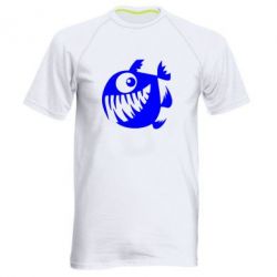 Мужская футболка для спорта Пиранья - PrintSalon