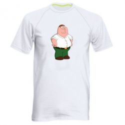 Мужская футболка для спорта Питер Гриффин - PrintSalon