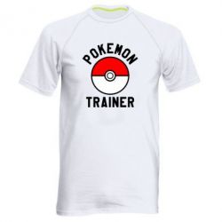 Чоловіча футболка для спорту Pokemon Trainer - PrintSalon