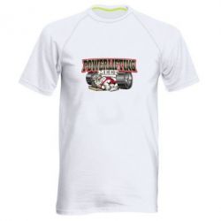 Мужская футболка для спорта Powerlifting Meet - PrintSalon