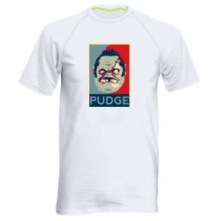 Мужская футболка для спорта Pudge aka Obey - PrintSalon