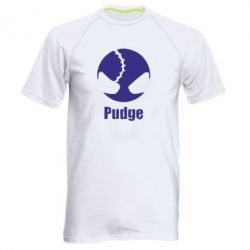 Мужская футболка для спорта Pudge - PrintSalon