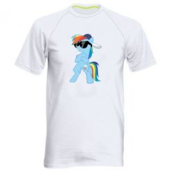 Мужская футболка для спорта Rainbow Dash Cool - PrintSalon