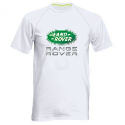 Мужская футболка для спорта Range Rover Logo Metalic - PrintSalon