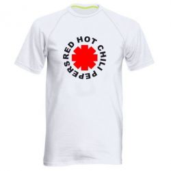 Мужская футболка для спорта red hot chili peppers
