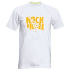 Мужская футболка для спорта Rock&Roll - PrintSalon