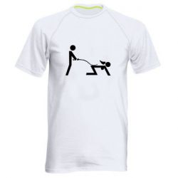 Мужская футболка для спорта Садо-мазо - PrintSalon