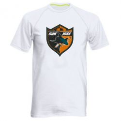 Мужская футболка для спорта San Jose Sharks - PrintSalon