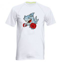Чоловіча футболка для спорту Shark MMA - PrintSalon