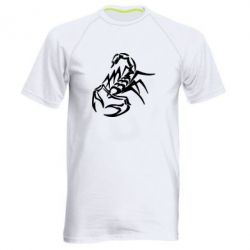 Мужская футболка для спорта скорпион 2 - PrintSalon