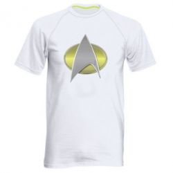 Мужская футболка для спорта Star Trek Gold Logo - PrintSalon