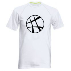 Мужская футболка для спорта Strange Logo - PrintSalon