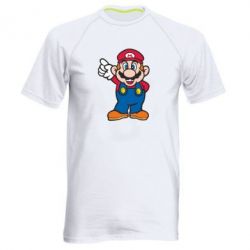 Чоловіча футболка для спорту Супер Маріо - PrintSalon
