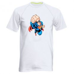 Чоловіча футболка для спорту Супермен Комікс - PrintSalon