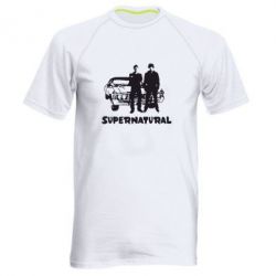 Мужская футболка для спорта Supernatural Братья Винчестеры - PrintSalon