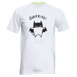 Мужская футболка для спорта Surprise! - PrintSalon