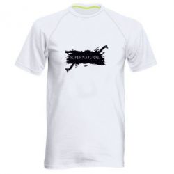 Мужская футболка для спорта Сверхъестественное - PrintSalon