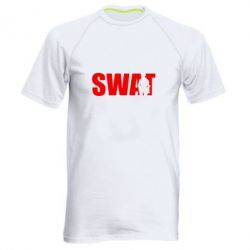 Мужская футболка для спорта SWAT - PrintSalon