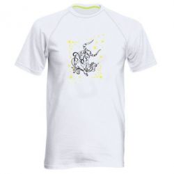 Мужская футболка для спорта Телец - PrintSalon