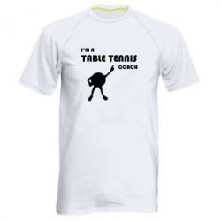 Мужская футболка для спорта Tennis Coach - PrintSalon