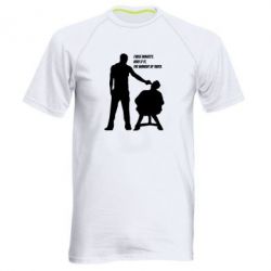 Чоловіча футболка для спорту Three minutes. - PrintSalon