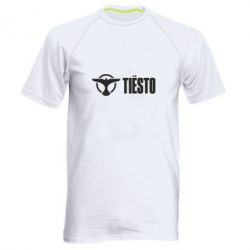 Мужская футболка для спорта Tiesto Logo 2 - PrintSalon