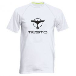 Мужская футболка для спорта Tiesto Logo 3 - PrintSalon