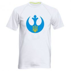 Мужская футболка для спорта Трезубец - PrintSalon