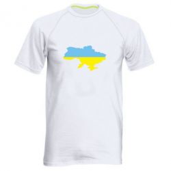 Мужская футболка для спорта Украина - PrintSalon