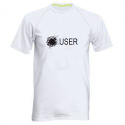 Мужская футболка для спорта User Habrahabr - PrintSalon