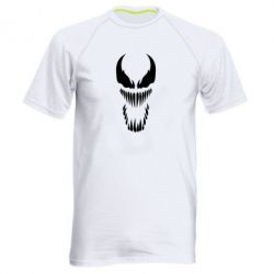 Мужская футболка для спорта Веном Силуэт - PrintSalon