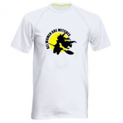 Мужская футболка для спорта Все женщины - ведьмы - PrintSalon