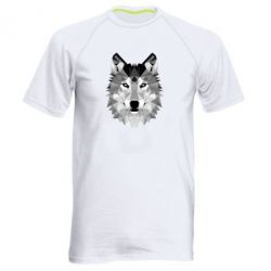 Мужская футболка для спорта Wolf Art - PrintSalon
