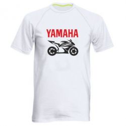 Мужская футболка для спорта Yamaha Bike - PrintSalon