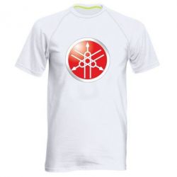 Мужская футболка для спорта Yamaha Logo 3D - PrintSalon