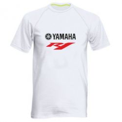 Мужская футболка для спорта Yamaha R1 - PrintSalon