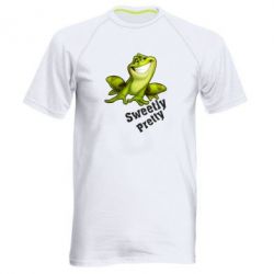 Мужская футболка для спорта Жабка - PrintSalon